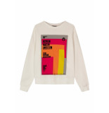 Alix The Label Graphic sweater ecru