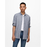 Only & Sons Onscaiden life ls solid linen shirt