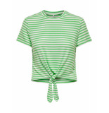 Only Onlbelia s/s knot top box jrs