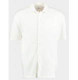 Supply & Co Casual hemd lange mouw ame full buttoned polo shirt 23108am01/150 off-white