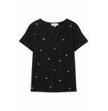 Grace & Mila T-shirt met geborduurde motief jerry -
