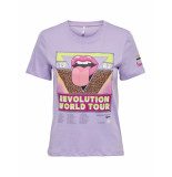 Only Onljen reg s/s tour top box jrs