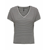 Only Onlbelia s/s ruching top box jrs