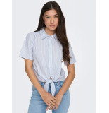 Only Onlfie ss knot shirt wvn