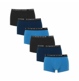 Schiesser Chieer 6-pack boxerhort trunk blauw