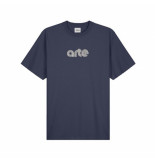 Arte T-shirt man taut embroi logo 020t.navy