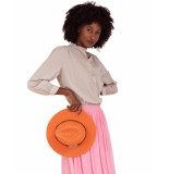 Turquoise Blouse lange mouw 8650 katoen
