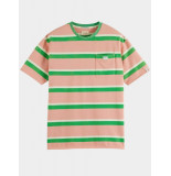 Scotch & Soda T-shirt korte mouw yarn dye stripe tee 171696/6071