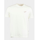Supply & Co T-shirt korte mouw basic tee with chestlogo 23108ba07/150 off-white