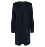 Zoso Carmen knitted cardigan navy/off white