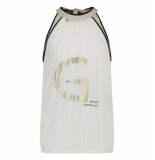 Zip73 Z23/510/02/10 haltertop white/champagne