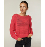 Freebird Abigail sweater coral