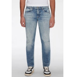 7 For All Mankind Slimmy tapered left hand crest light