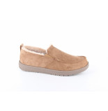 Skechers 210355 tan heren pantoffel (gesloten hiel)