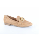 FREEFLEX Isabella tan dames instappers gekleed