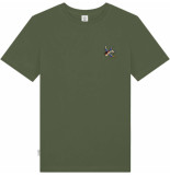 A-dam T-shirts green & adam bird aplic