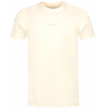 Purewhite T-shirt korte mouw 23020104