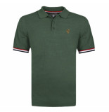 Q1905 Polo shirt bloemendaal donker