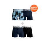 Muchachomalo Jongens 2+2-pack boxershorts effen