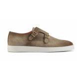 Santoni Heren leren heren gespschoenen mgai17832panb -