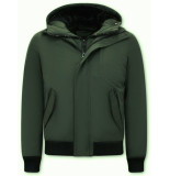 Enos Gewatteerde jas kort