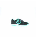 Brabo bf1013c shoe velcro black/turq -