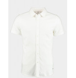 Born with Appetite Casual hemd korte mouw earl shirt sl 22108ea28/100 white