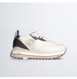 Liu Jo Maxi wonder sneaker 01 tumbled leather conchiglia