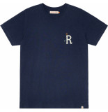 Revolution Clj regular t-shirt navy-mel