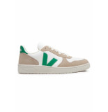 Veja V-10 chromefree leather sneakers groen