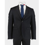 Scotland Blue Bos bright blue kostuum toulon suit wool drop 8 233028to05sb/980 dark shadow