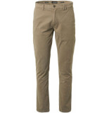 No Excess Pants chino garment dyed stretch taupe