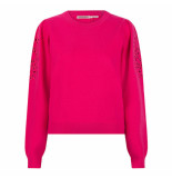 Esqualo Sweater f23-07519 fuchsia