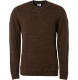 No Excess Pullover crewneck soft stretch caramel