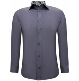 Gentile Bellini Nette zakelijke effe overhemden slim fit stretch