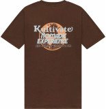 Kultivate T-shirt nomadic shaved chocolate brown