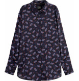Scotch & Soda All over printed relaxed fit shirt folk floral