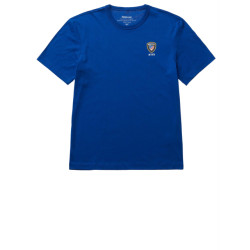 Blauer T-shirt manica corta