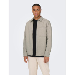 Only & Sons Onsdal ovr zip ls shirt