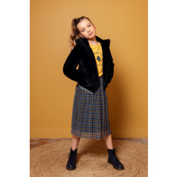 Looxs Revolution Maxi rok tule gepliceerd voor meisjes in de kleur