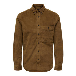 Only & Sons Onsnewterry reg cord ls shirt noos