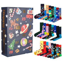 Happy Socks Happy holidays 24-pack advent gift box