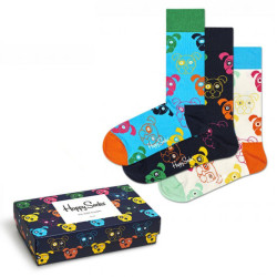 Happy Socks Mixed dog 3-pack gift box