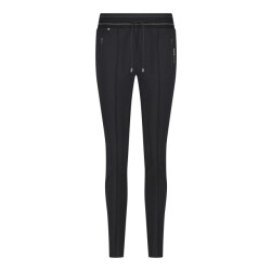 Zip73 60401/310 broek pintuck donker