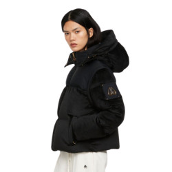 Moose Knuckles Velour comptoir puffer winterjas