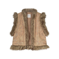 Summum 9s104-11729 gilet embroidered velours