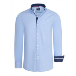 Rusty Neal Italiaans heren overhemd - blauw 11025