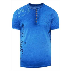 Rusty Neal T-shirt heren indigo- 15241