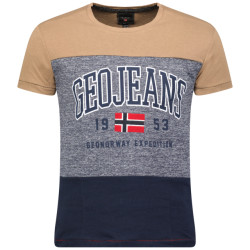 Geographical Norway t-shirt heren jerudico taupe