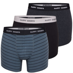 Happy Shorts 3-pack boxershorts heren d923 stripes print